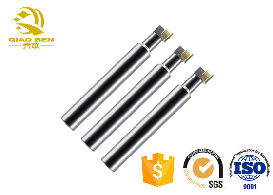 Diamond Cutting Tool MCD Spiral Milling Cutter MCD End Mill For Gold
