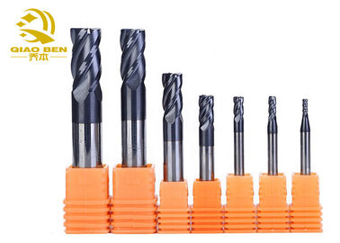 High Hardness Chamfer End Mill Cutter 4 Edge Less Tool Wear Fast Chip Removal